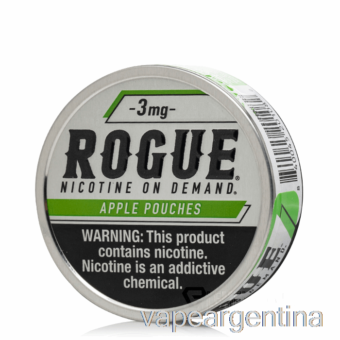 Bolsas De Nicotina Rebeldes - Apple 3mg Vape Argentina
